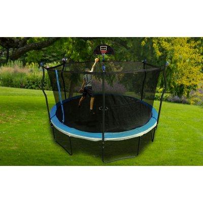 Upper Bounce® 16 Ft. Trampoline & Enclosure Set Equipped with The