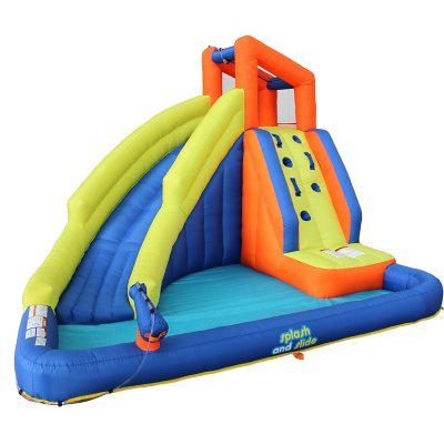 splash n slide inflatable water slide