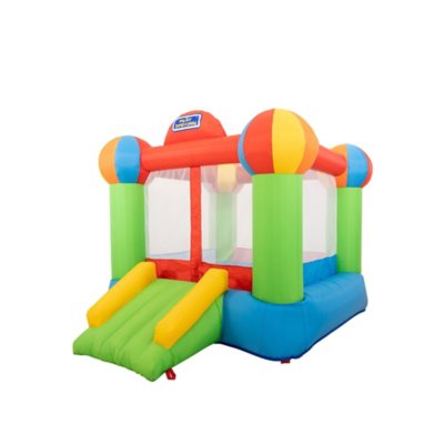 Inflatable bouncer and store slide