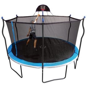 Sportspower Bounce Pro 14' Trampoline with Heavy Duty Basketball System