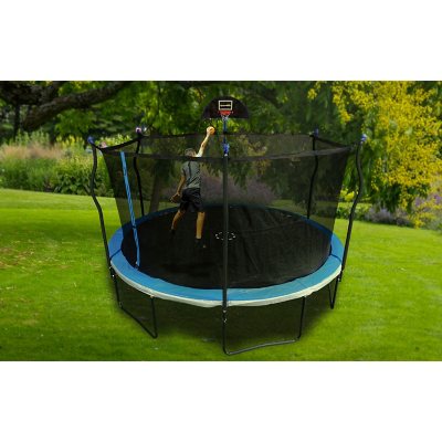 Sportspower Bounce Pro 14 Trampoline with Heavy Duty Basketball System Sam s Club