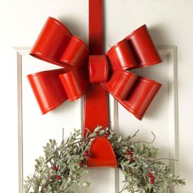 Red 20.75" Holiday Door Wreath Hanger