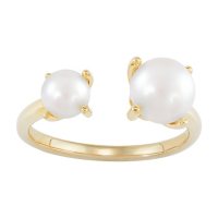 Honora Freshwater Cultured Pearl Ring in 14k Yellow Gold 