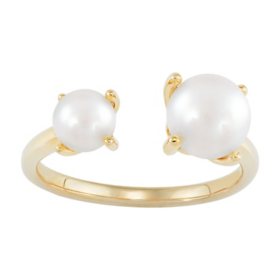 Honora Freshwater Cultured Pearl Ring in 14k Yellow Gold 