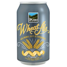 Upland Brewing Co. Wheat Ale Beer, 12 fl. oz. can, 12 pk.