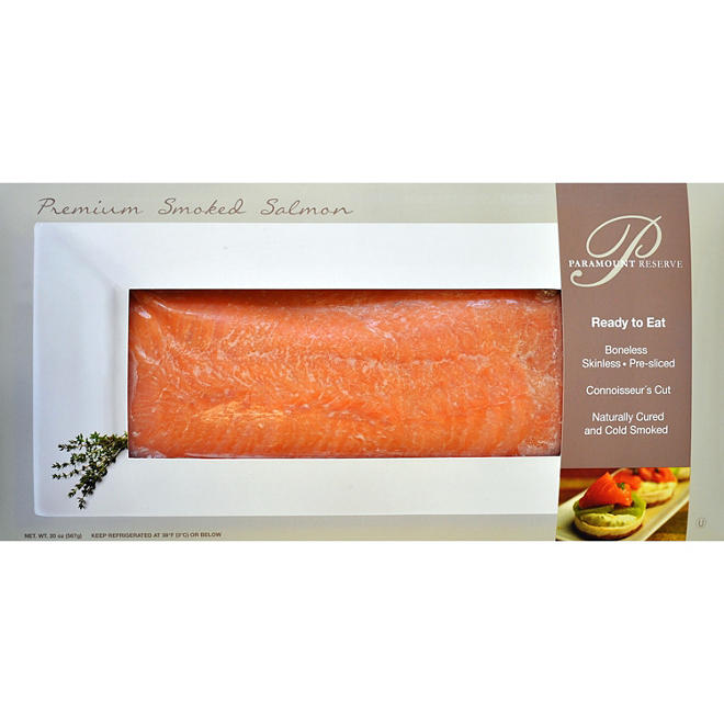 Paramount Reserve Premium Smoked Salmon (1.25 lb.)