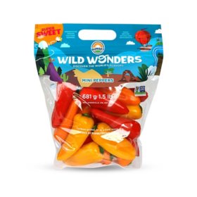 Sweet Mini Peppers, 1.5 lbs.