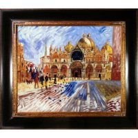 Pierre-Auguste Renoir The Piazza San Marco Venice Hand Painted Oil Reproduction