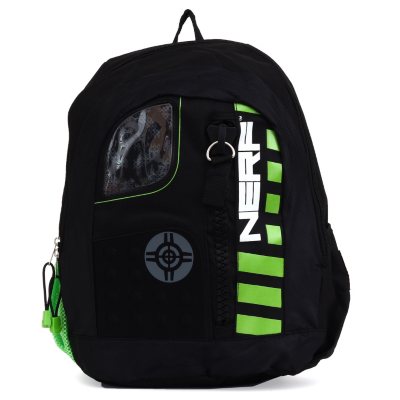 Nerf Backpack with Molded Neoprene in Black and Green