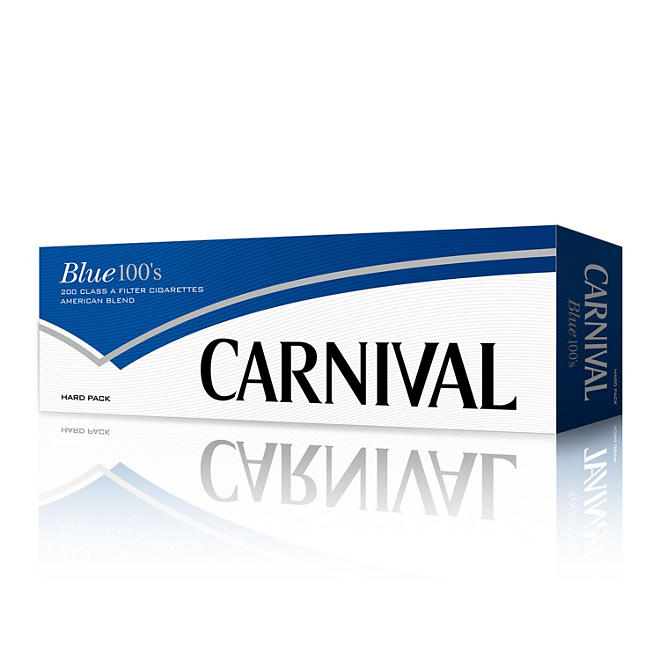 Carnival Blue 100s Box (20 ct., 10 pk.)