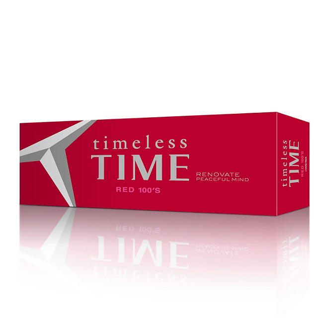 Timeless Time Red 100s Box (20 ct., 10 pk.)