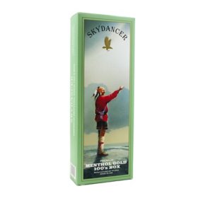 Skydancer Menthol Gold 100's Box (20 ct., 10 pk.)