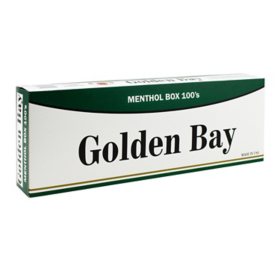 Golden Bay Menthol 100's Box 20 ct., 10 pk.