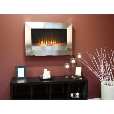 Sam's club electric fireplace deals tv stand