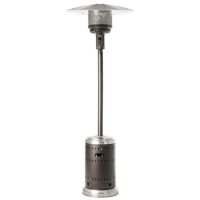 Fire Sense 46,000 BTU Patio Heater, Ash and Stainless Steel Finish