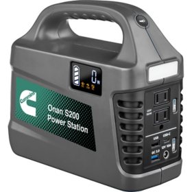 Cummins 194Wh 300 Peak Watt Portable Power Station & Solar Generator		