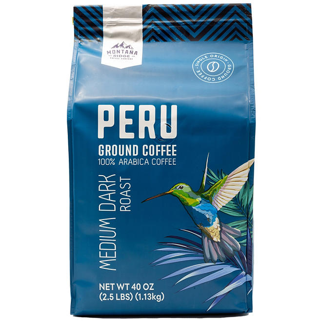 Montana Ridge 100% Arabica Peru Ground Coffee (40 oz.)