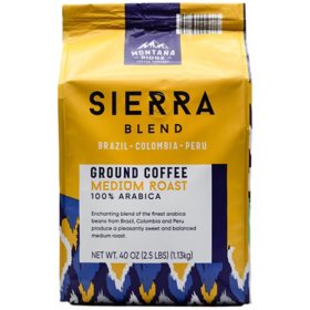 Montana Ridge Medium Roast Ground Coffee, Sierra Blend, 40 oz.