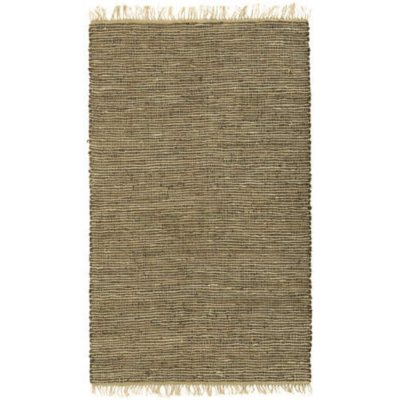 Hand Woven Leather & Hemp Rug - 8' x 10' - Brown - Sam's Club