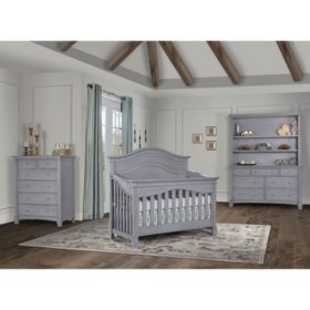 Evolur Cheyenne 5-in-1 Convertible Crib, Choose Color	