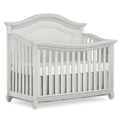 Evolur universal full size bed rail in antique grey 2024 mist