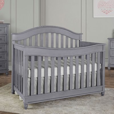 Evolur Hampton 5 In 1 Convertible Crib Storm Gray Sam S Club