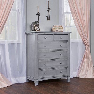 evolur storm grey dresser