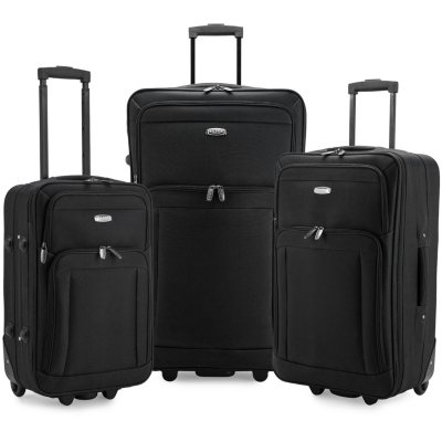 Elite Luggage Gondola 3-Piece Softside Rolling Luggage - Sam's Club