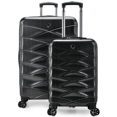 travelers choice 2 piece hardside spinner set