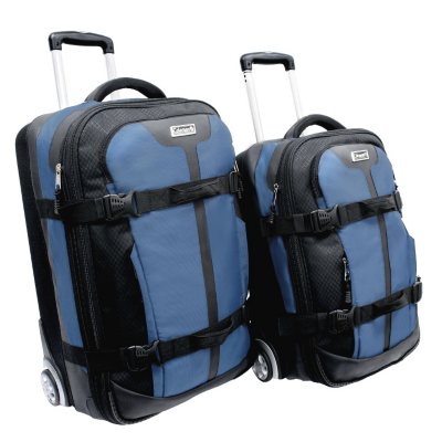 Coleman Renegade 2 Piece Compression molded Hard EVA Wheeled Luggage Set Sam s Club