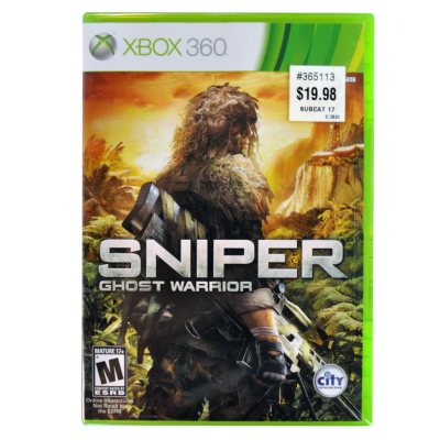 SNIPER GHOST WR X360 X360 VIDEO GAME - Sam's Club