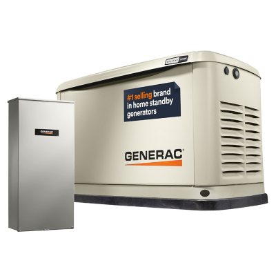 Propane backup clearance generator