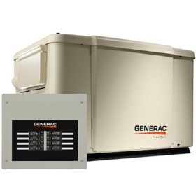 Generac 7.5 kW PowerPact Home Generator with 50 Amp Transfer Switch