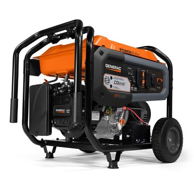 Generac GP8000E 8,000W/10,000W Carb Approved Portable Generator with  Electric Start & COSense - Sam's Club