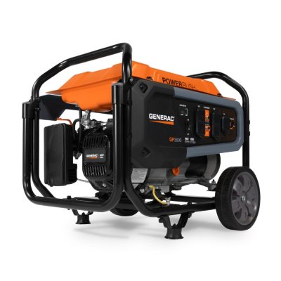 Generac GP3600 3,600W / 4,500W Portable Gas-Powered Generator