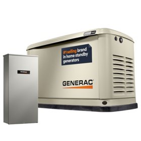 Generac 10 kW Standby Generator with 100 Amp Automatic Transfer Switch