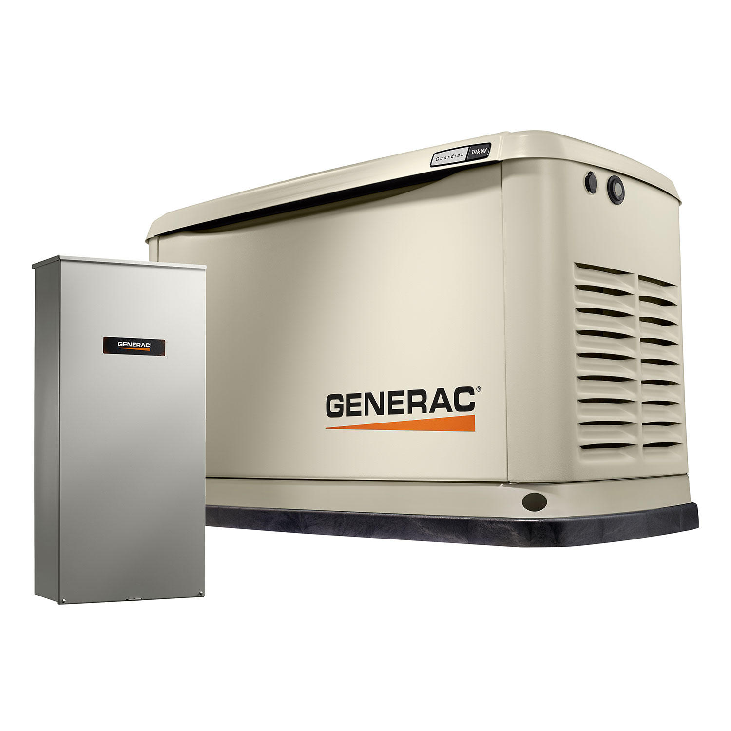 Generac 18kW Standby Generator with 200 Amp Automatic Transfer Switch