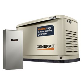 Generac Guardian Series WiFi Enabled 18,000-Watt (LP)/17,000-Watt (NG) Standby Generator