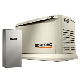 Generac 24kW Standby Generator with 200 Amp Automatic Transfer Switch