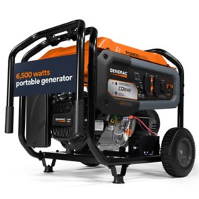 Generac 7713 GP6500E 6,500-Watt Electric Start Portable Generator