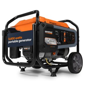 Generac 7722 GP3600 3600-Watt Portable Generator