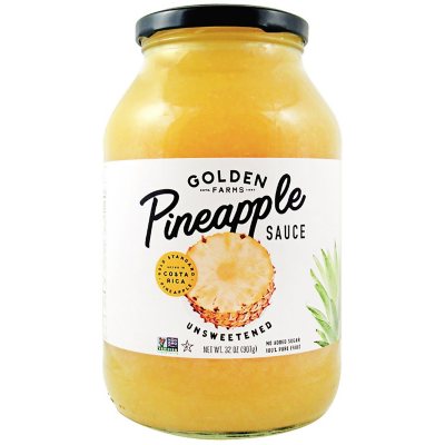 Golden Farms Pineapple Sauce 32 Oz Sam S Club   0069753930125 A