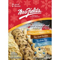 Mrs. Field’s Premium Cookie Dough Winter Wonderland Variety Pack (makes 48 cookies)