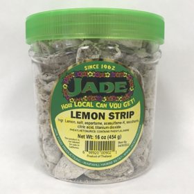 Jade Lemon Strips Jar (16 oz.)