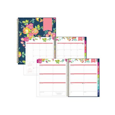 Blue Sky Day Designer Academic Year CYO Weekly/Monthly Planner, 11 x 8. ...