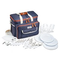 Fit & Fresh The Foundry Deluxe 25-Piece Picnic Cooler Set (Assorted Colors)