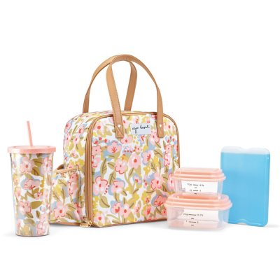 Fit & Fresh 2950ALJSC3035 Artist Collection Deluxe Lunch Kit Multicolor Floral