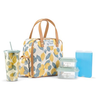 Fit & Fresh Athleisure Carli Lunch Kit Set - Marble