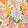 Multicolor Floral, variant on Fit & Fresh Artist Collection 5-Piece Deluxe Lunch Box
