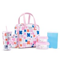 Fit & Fresh Artist Collection 5-Piece Deluxe Lunch Kit (Assorted Colors)